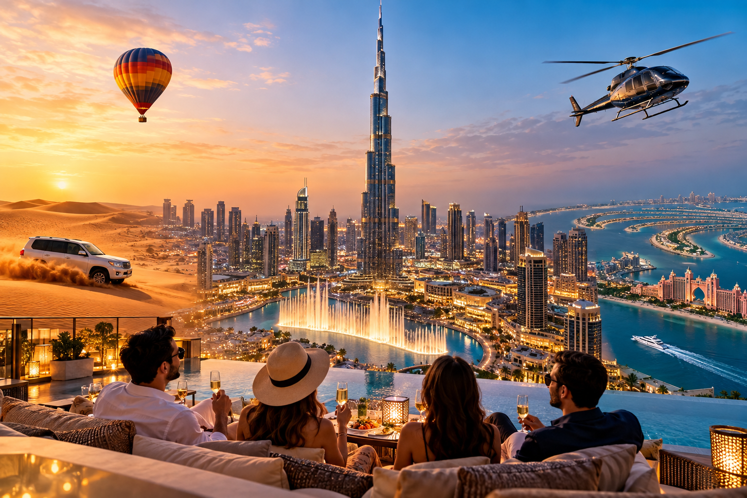 Dubai Beyond Burj Khalifa: Luxury Incentive Experiences Your Clients Will Never Forget